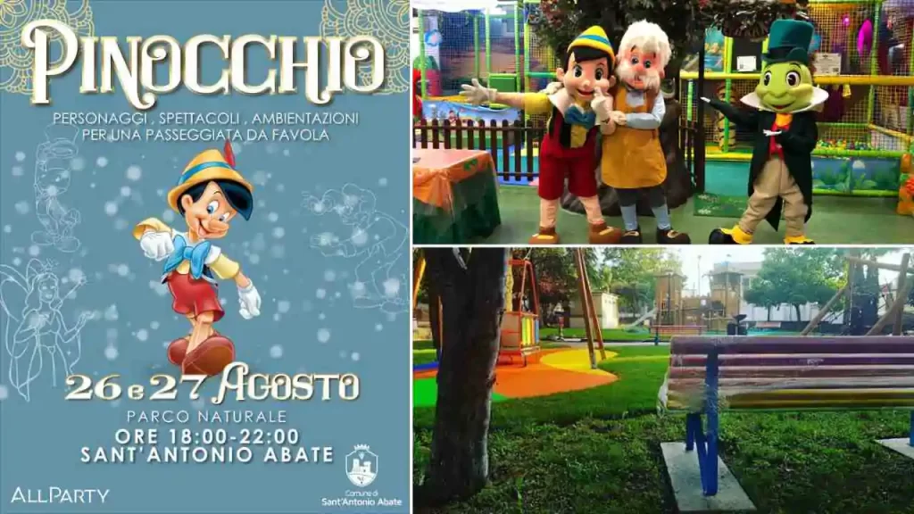 Sant'Antonio Abate, apre il Villaggio di Pinocchio: un percorso da favola -  Il Crivello