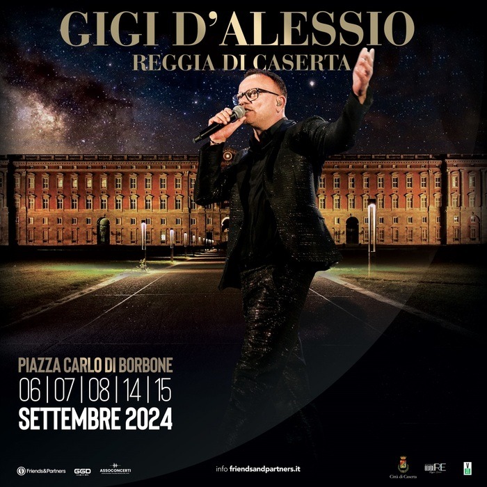 Palermo impazzisce per Gigi D'Alessio, dopo quattro sold-out arriva il  quinto concerto